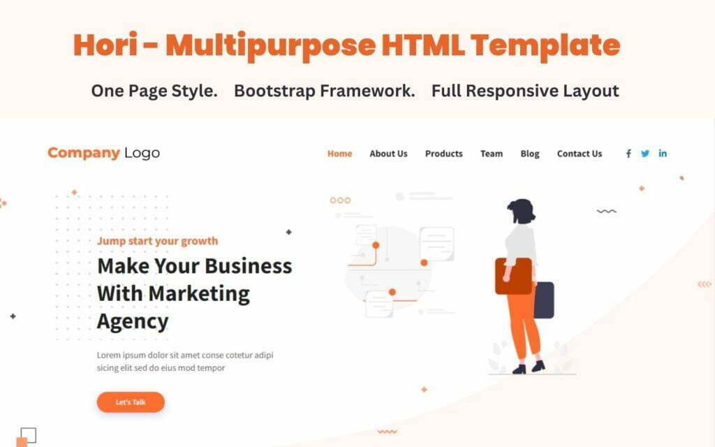 Multipurpose HTML Template