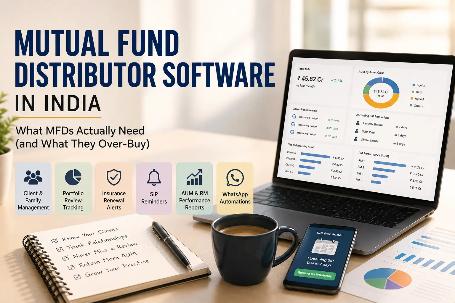 mutual fund distributor software